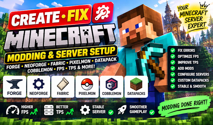 fix create quests neoforge crash server cobblemon palworld minecraft lag ftb tps