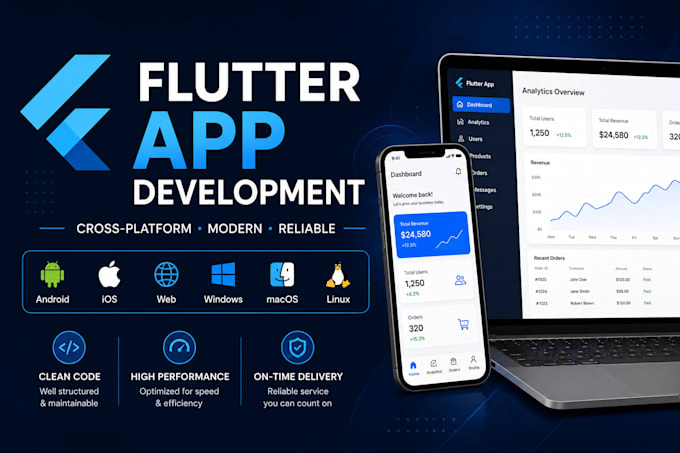 develop your cross platform app with flutter