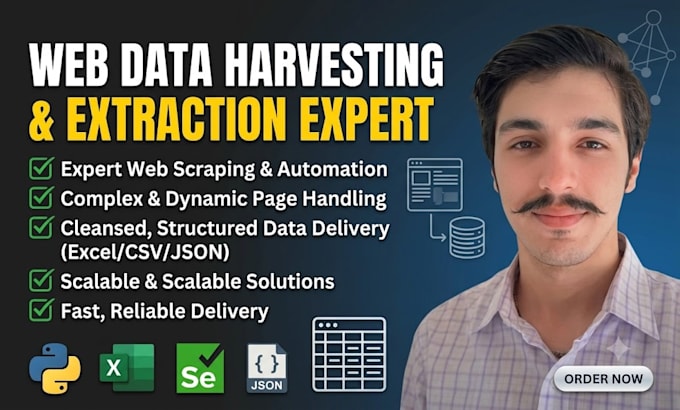 build a custom python web scraper for data extraction