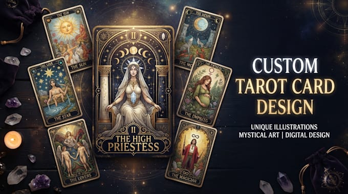 design custom tarot card deck