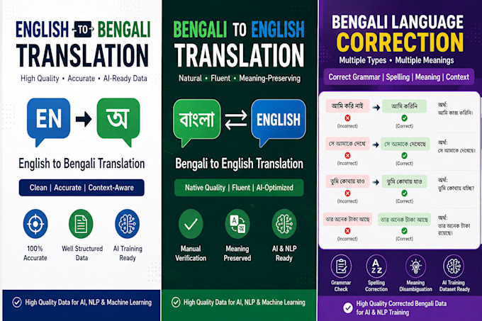 offer language based resources for ai training