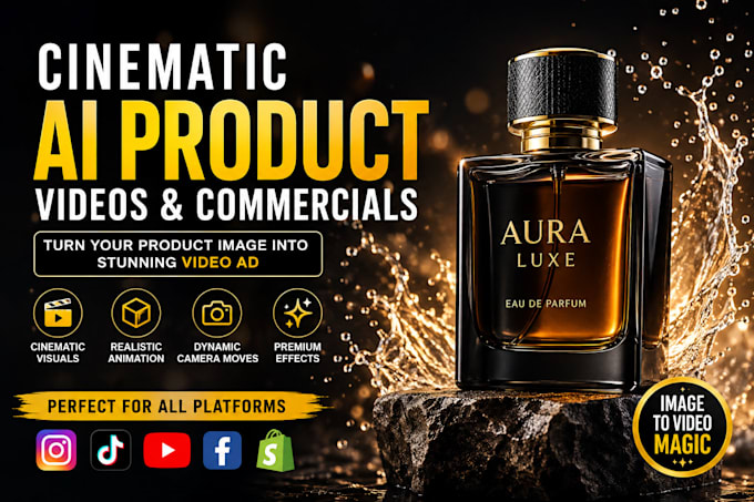 create cinematic ai product videos and commercials
