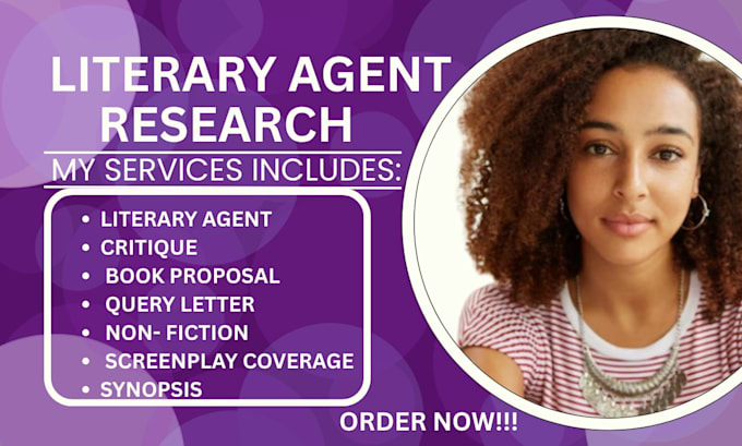 research literary agents and create targeted agent submission lists