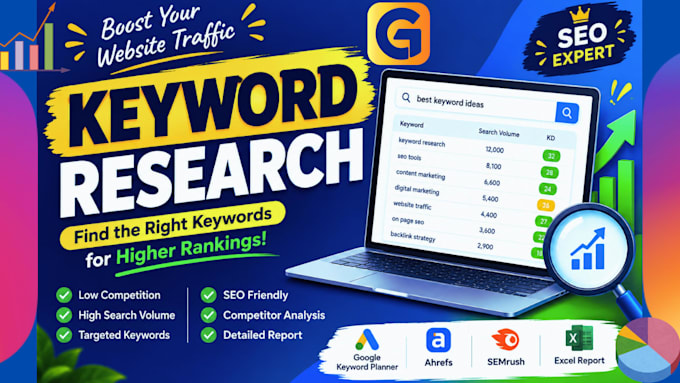 research SEO keywords that drives conversions