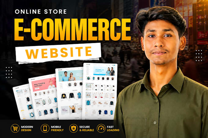 build ecommerce website online store using wordpress