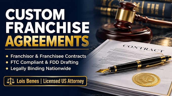 draft a professional USA franchise agreement and legally binding contract