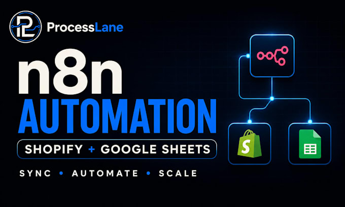 build n8n automation for shopify and google sheets