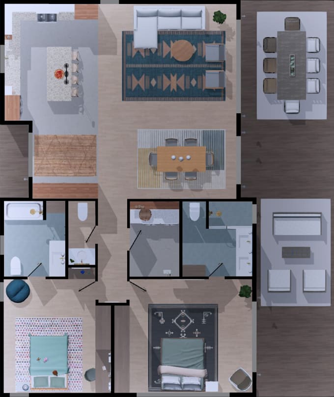 provide space planning for your existing home