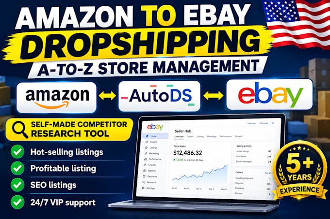 do amazon to ebay dropshipping with autods