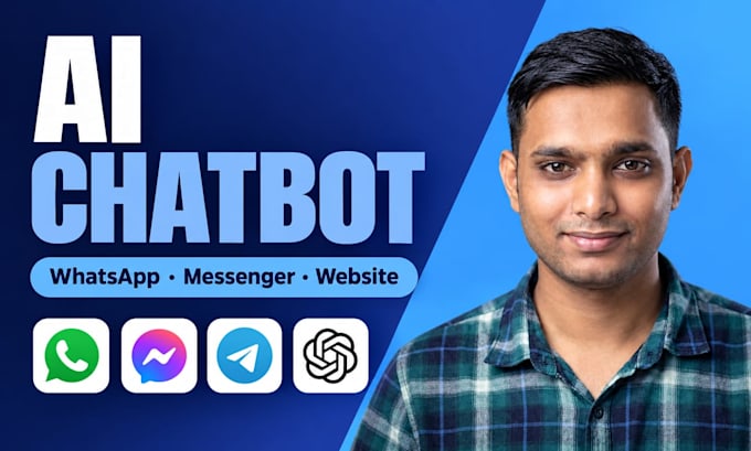 build an ai chatbot for whatsapp, messenger and your website