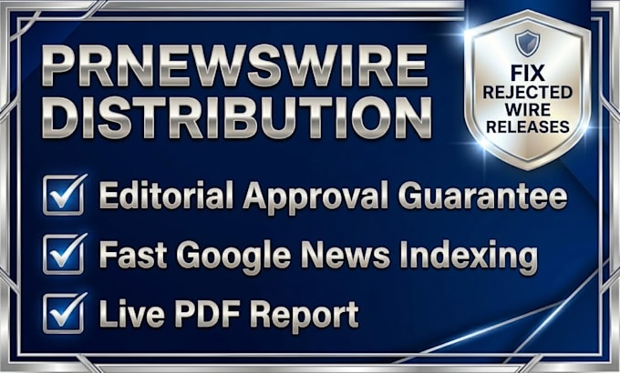 write and distribute your article to prweb and prnewswire google news coverage