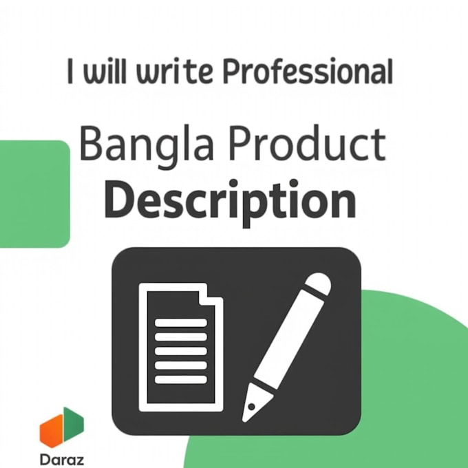 write attractive bangla product description