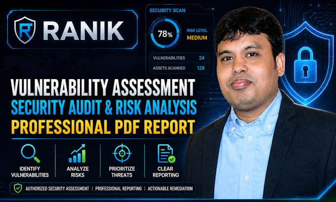 perform vulnerability assessment and cybersecurity risk analysis