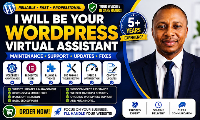 be your wp virtual assistant bug fixes wordpress maintenance