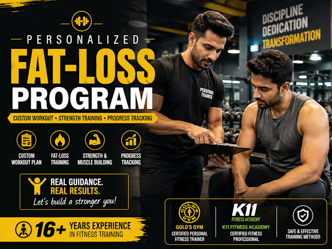 be your online personal trainer and create a custom workout