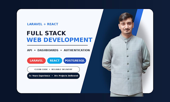 build a laravel and react website or a custom web app