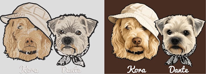 convert pets images into clean embroidery any files dst emb