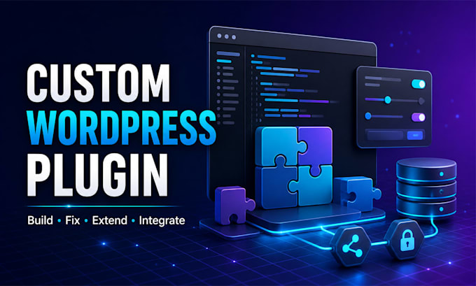 develop or fix a custom wordpress plugin and API integration