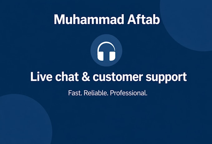 provide professional part time live chat support