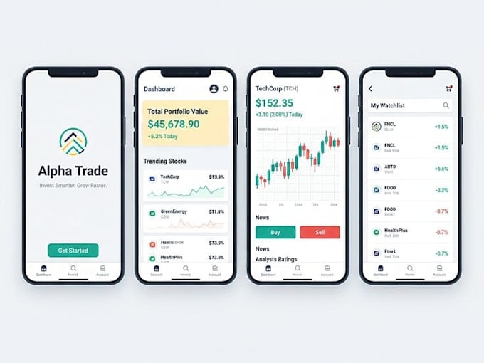 develop a scalable trading platform for forex, crypto and stocks trading app