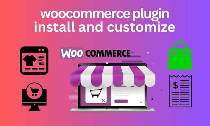 install and customize woocommerce plugin into wordpress site