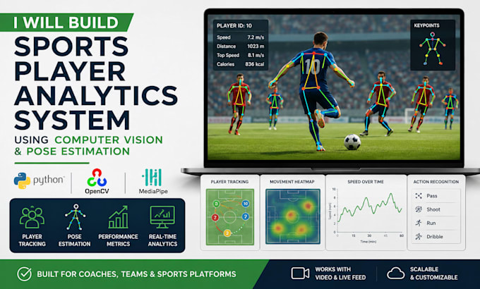 build sports player analytics system using computer vision pose estimation ai