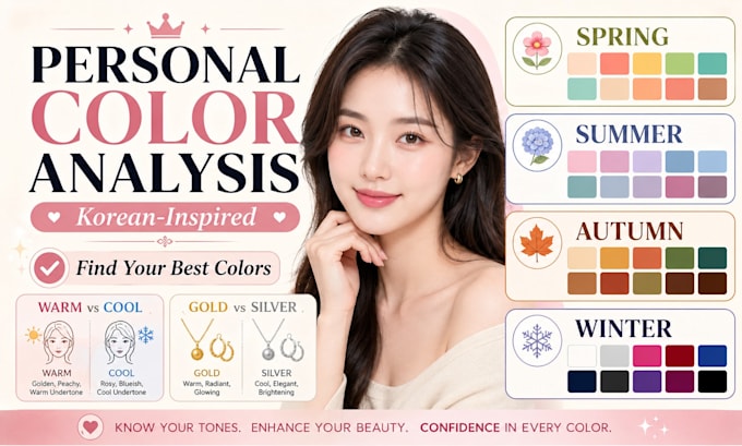 do personal color analysis based on your photos