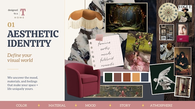 define your personalized interior design aesthetic and style