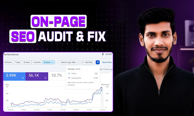 do a complete on page SEO audit and optimization