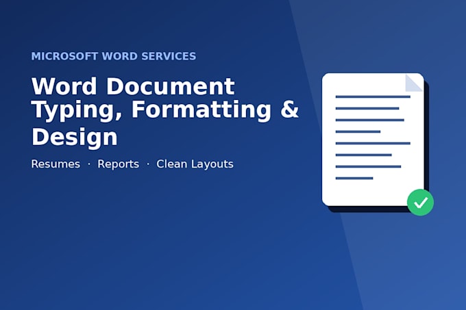 type, format, and design your ms word documents