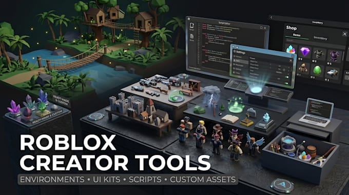 make custom roblox development resources