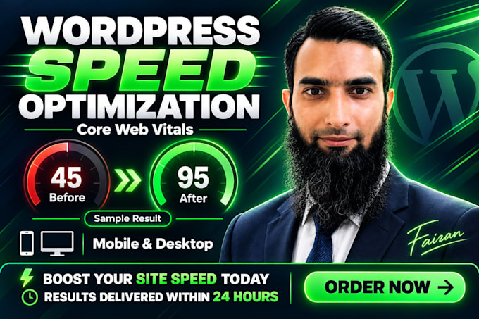 optimize your wordpress website speed and improve core web vitals