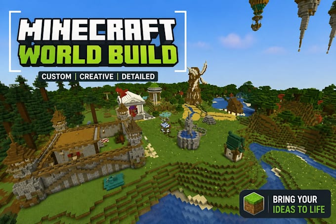 build custom minecraft maps, structures, events and interactive gameplay systems