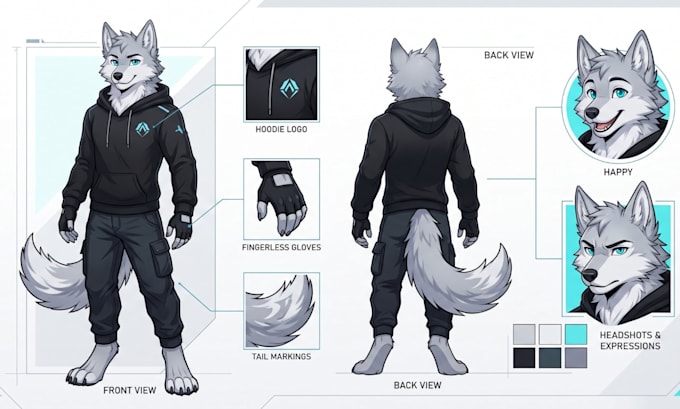 furry reference sheet anthro character ref sheet nsfw furry ref sheet fursona
