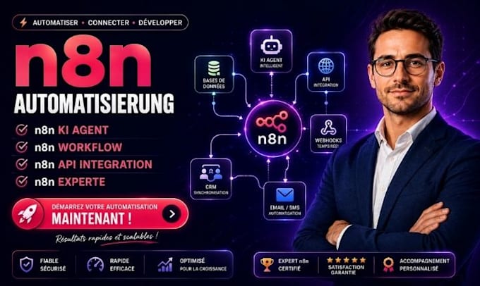 n8n automatisierung n8n ki agent n8n workflow n8n  api integration n8n experte