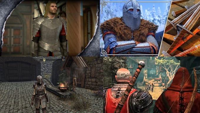 create custom skyrim mod, skyrim weapon, skyrim armor, modding