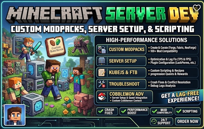 fix minecraft modpack crash plugin paper forge fabric spigot cobblemon server