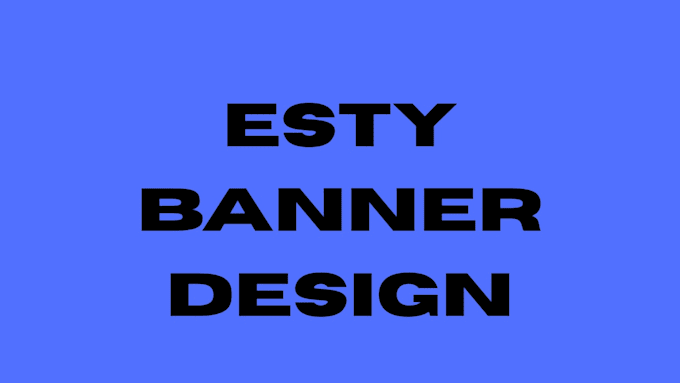 do esty banner design