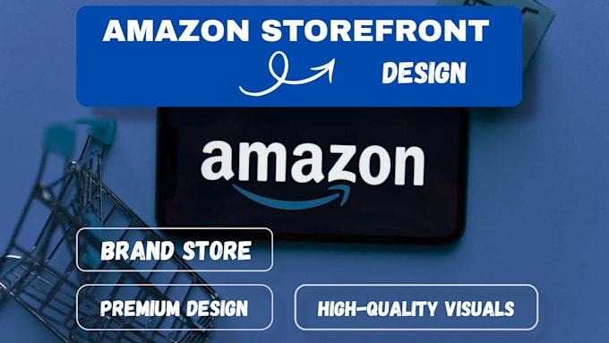 design a professional amazon storefront for your brand