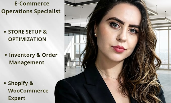 manage and optimize your ecommerce operations professionally