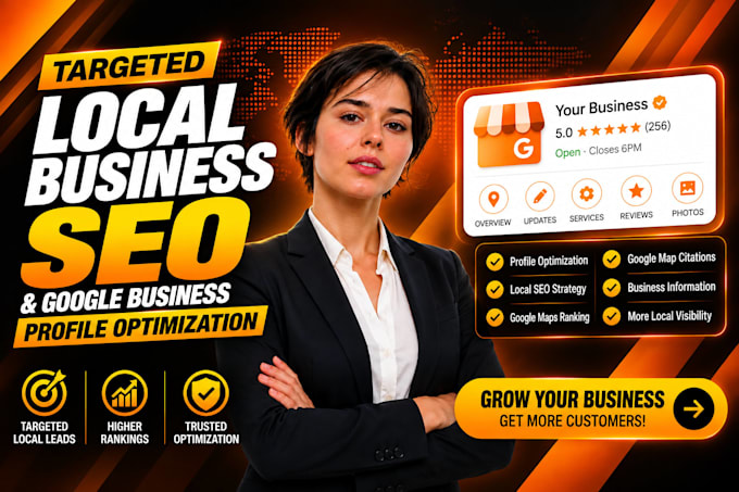 do local business SEO and optimize your google business profile