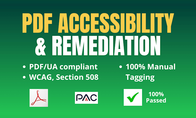 do your accessible PDF ua compliant