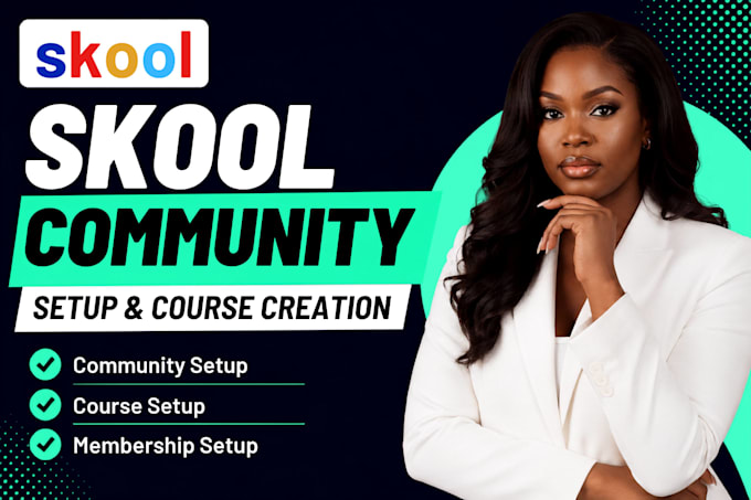 build skool community, skool course, online course content membership