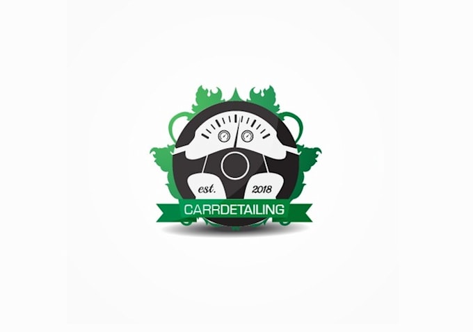 design looking professional car detailing logo