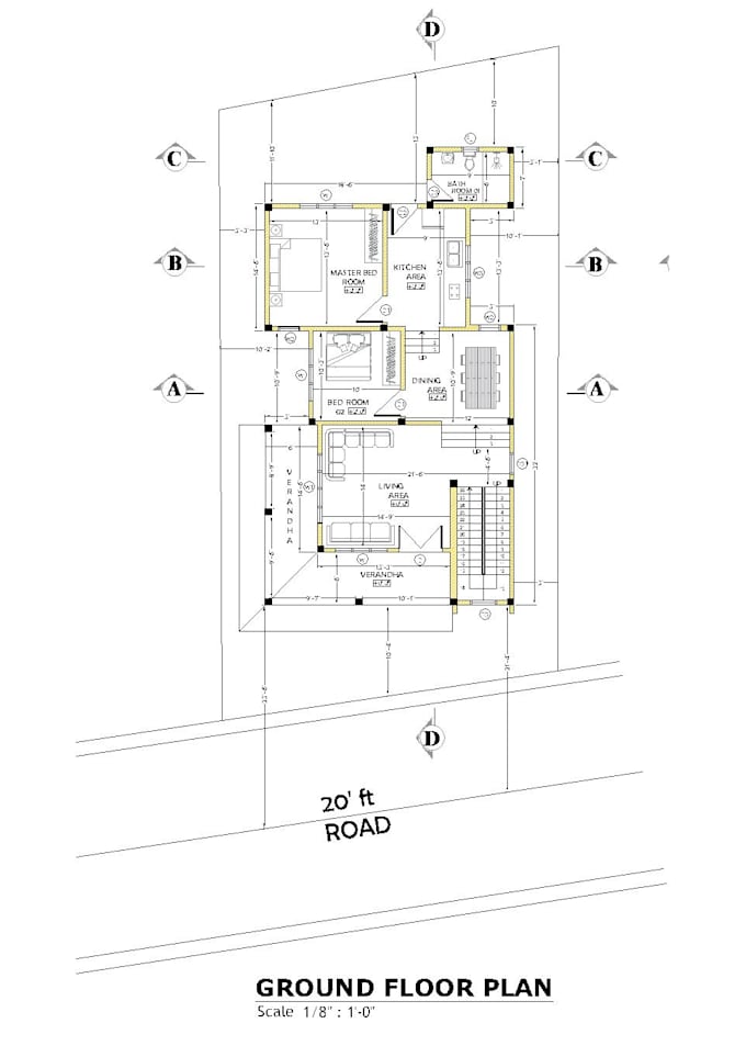 create professional 2d house plan and realistic 3d house rendering