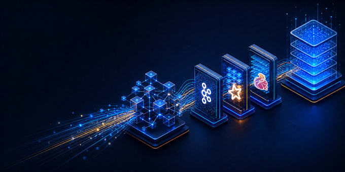 build apache kafka, spark or flink data pipelines