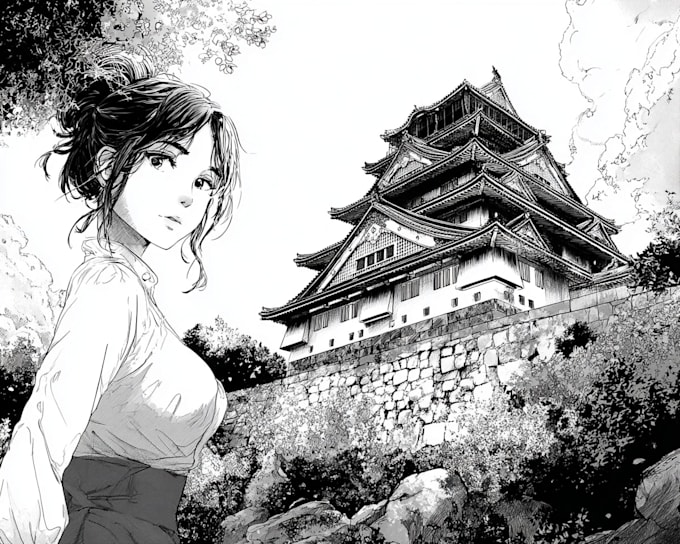 do cool manga pages for your story