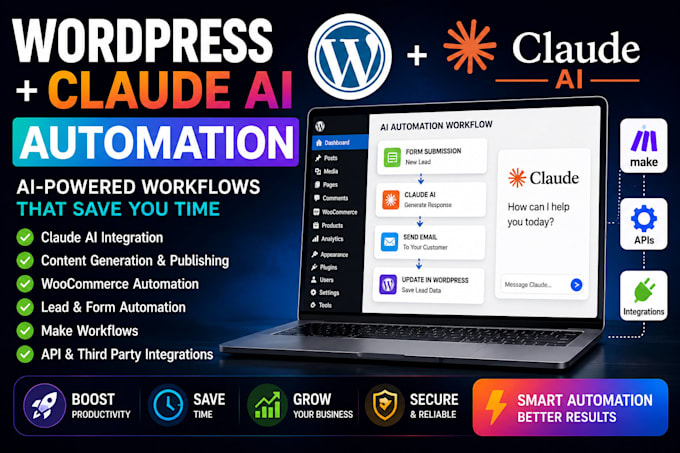 integrate claude ai with wordpress and automate your website