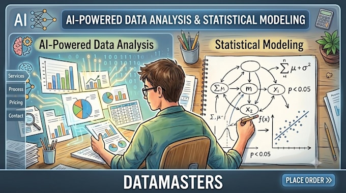 perform advance data analysis and tatistical modeling and predictive analytics