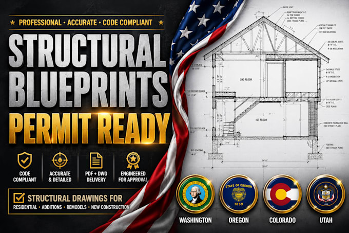 draft structural blueprints for washington oregon colorado utah